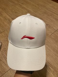 李寧白色鴨舌帽64215941729794110