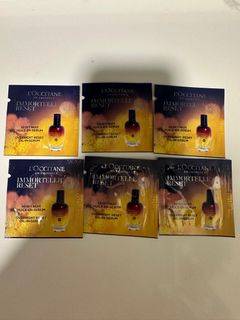 Loccitane 蠟菊煥活雙效精華 面部精華 face serum Immortelle Reset Overnight Reset Oil in Serum 蠟菊煥活雙效精華 新升級配方 6包 包平郵64211778684419110