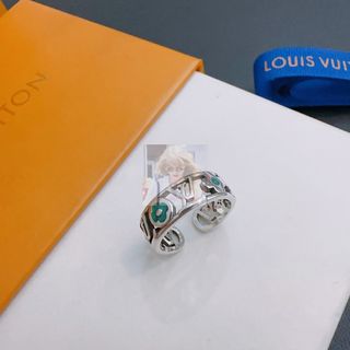 Louis Vuitton 銀色花卉戒指64211993808130110
