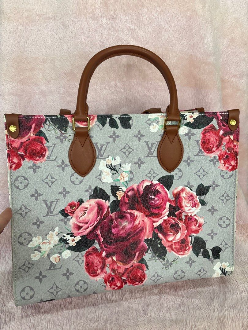 lv on the go (Category: Luxury Bags & Wallets) located in Rizal. Submitted by riri.rarapreloved (Listing ID 1399123704, Image 2). Description: may unting dumi sa loob ang ganda nito pang office.