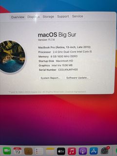 MacBook Pro (Retina, 13-inch, Late 2013)64208959760258110