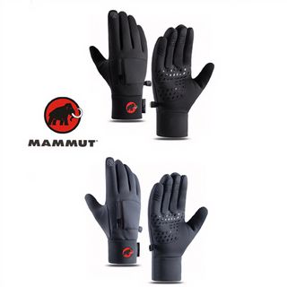 MAMMUT猛獁象滑雪手套冬季加絨防水騎行保暖騎車防風防寒手套64216419654275110