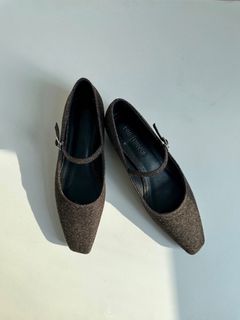 mary jane flats 灰色平底鞋64213439729923110