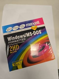 Maxell MF2-HD 3.5 1.44MB Floppy disk64209856530690110
