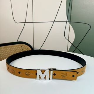 💎Trusted Seller💎 MCM Belt Unisex, Suitable for Men and Women, 4.0CM64220095097987110