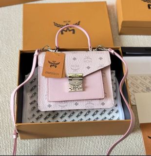 MCM 手提郵差包64220307297410110