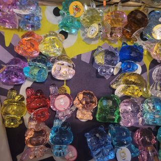 Pudding Dog, melody, Big Mouth Boy, Ugly Fish Coating Color... Crystal Cartoon Animal Ornament64218263764483110