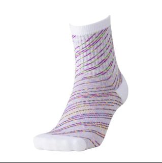 【💥Direct from Japan】Mizuno 25AW Limited Edition Lily Pattern Sports Running Socks Mid-Crew Socks64215239657987110