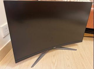 (壞Mon) AOC 27”曲Mon，可高低升降64218264832387110