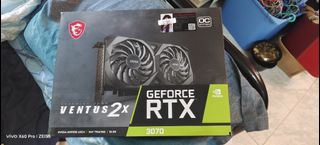 MSI GeForce RTX 3070 Ventus 2X 顯示卡