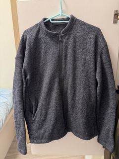 Muji 抓絨拉鏈外套64208318413825110