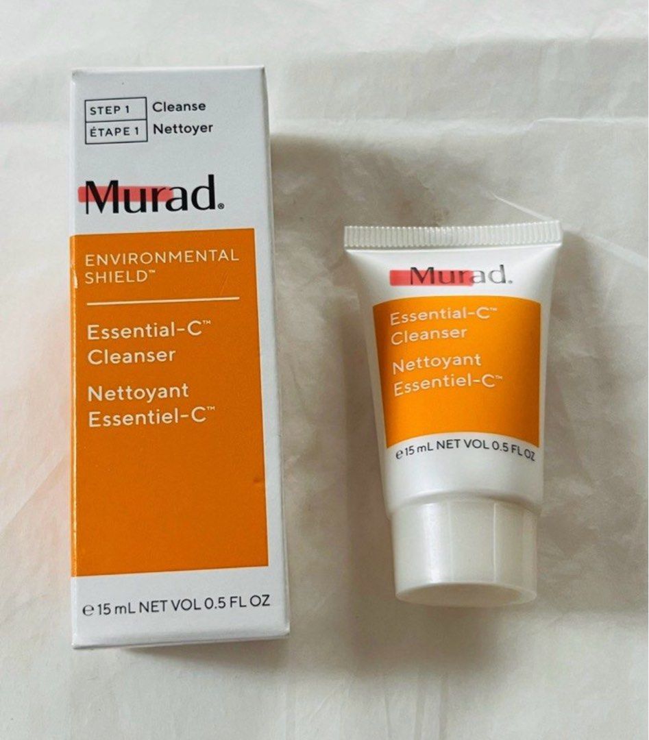 Murad ESSENTIAL C CLEANSER 15ML (Category: Face Care) located in San Juan City. Submitted by cashfrancefashioncosmetics_ph (Listing ID 1399081573, Image 1). Description: Murad ESSENTIAL C CLEANSER 15ML.
