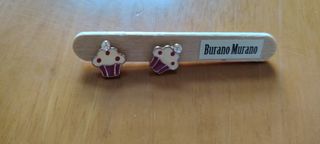 穆拉諾玻璃紙杯蛋糕耳環64206800803969110