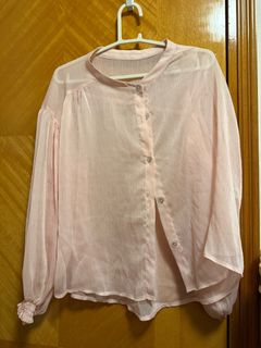 Neverspring 粉色長袖防曬衫64216902334466110