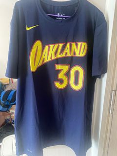 Nike Tee Nike Oakland Nba Stephen Curry 有瑕疵 basketball 提芬居里 庫里 WarriorsGolden State Nike tee 金州勇士籃球波衫球衣短袖T恤64208760863361110