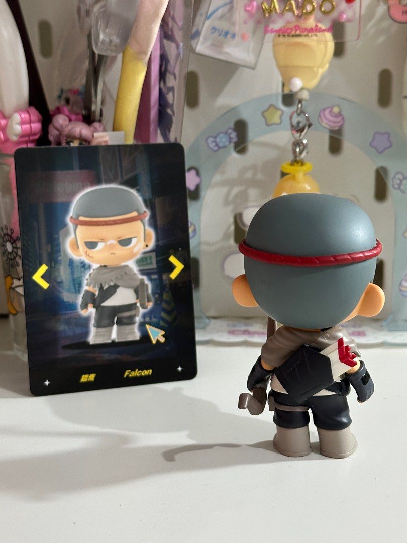 [NO BOX] Pop Mart Kubo Select Your Character Falcon (Category: Designer & Blind Box Toys) located in Cainta. Submitted by pomocha (Listing ID 1399235599, Image 2). Description: ‼️Please read below first before purchasing‼️ 🍀No Box 🍀Includes original card it came with 🍀Has a minor flaw, swipe to check the photos for the flaw 🍀Do not buy if sensitive 🍀rfs: came back from a long trip and need to declutter asap 🍀You can dm me if you want to ask