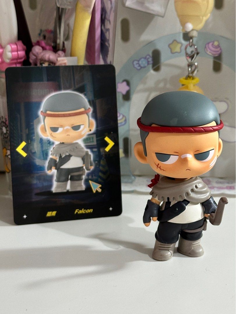 [NO BOX] Pop Mart Kubo Select Your Character Falcon (Category: Designer & Blind Box Toys) located in Cainta. Submitted by pomocha (Listing ID 1399235599, Image 1). Description: ‼️Please read below first before purchasing‼️ 🍀No Box 🍀Includes original card it came with 🍀Has a minor flaw, swipe to check the photos for the flaw 🍀Do not buy if sensitive 🍀rfs: came back from a long trip and need to declutter asap 🍀You can dm me if you want to ask