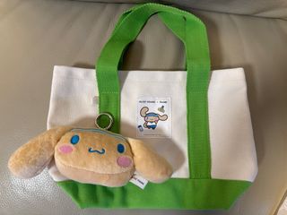 Olive Young 玉桂狗毛絨公仔托特袋64216421505667110