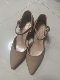 杏色尖頭鞋高跟鞋oriental traffic high heels64216902936321110