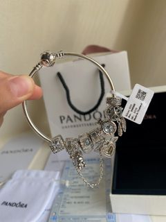 💜Pandora 潘多拉 925銀 手鏈 手鍊  情人節 生日禮物 Silver Bracelet Valentine's Day Birthday Present64212407525506110