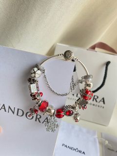 💜Pandora 潘多拉 925銀 手鏈 手鍊  情人節 生日禮物 Silver Bracelet Valentine's Day Birthday Present64212407317763110