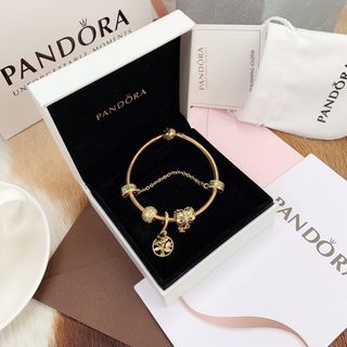 💜Pandora 潘多拉 手鏈 手鍊  情人節 生日禮物 Bracelet Valentine's Day Birthday Present64211994128641110