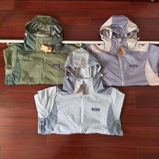 Patagonia FW25新款戶外輕薄舒適透氣夏季抗紫外線拼色解構情侶防曬服皮膚衣外套 男女同款 防曬 UV 防水 防風 風衣 開衫 衝鋒衣 外褸 男女同款 女裝 男裝 Jacket women men unisex 風褸 Parkas 64215003128451110