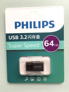 New Philips USB 3.2 Type-C Super Speed 64GB Flash Drive Ultra-fast 64GB USB Flash Drive U Disk Thumb Drive64210055928193110