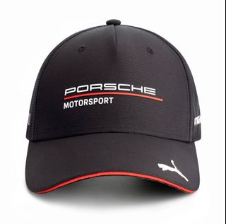 《保時捷賽車運動隊帽》Porsche Motorsport Team Cap - Black (100% IE 貨、免運費)64211780900099110