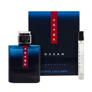 Prada Men's Luna Rossa Ocean Gift Set ** Time-Limited Pre-Order Offer ** [Niche Fragrance] [Most Comprehensive Online] [Pre-Order from Overseas]64217836704257110