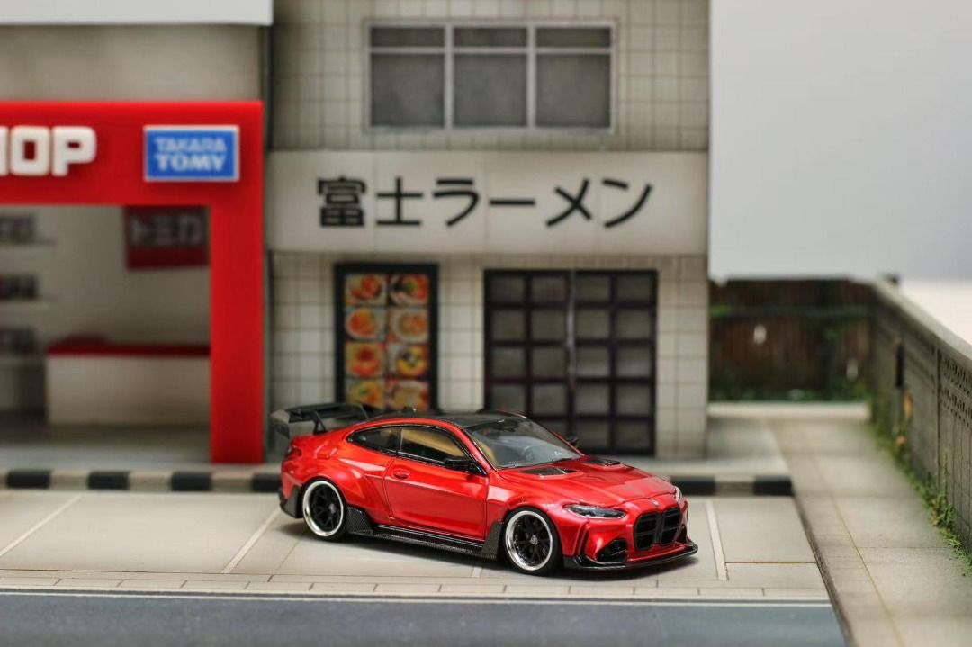 (Pre Order 預訂) Street Weapon SW 1/64 BMW G82 M4 Wide-body Modified ...