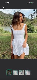 princess polly 白色連衣裙64213876559363110