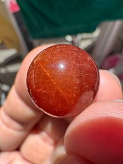 Red Copper Rutilated Quartz Sphere R80464220097181315110