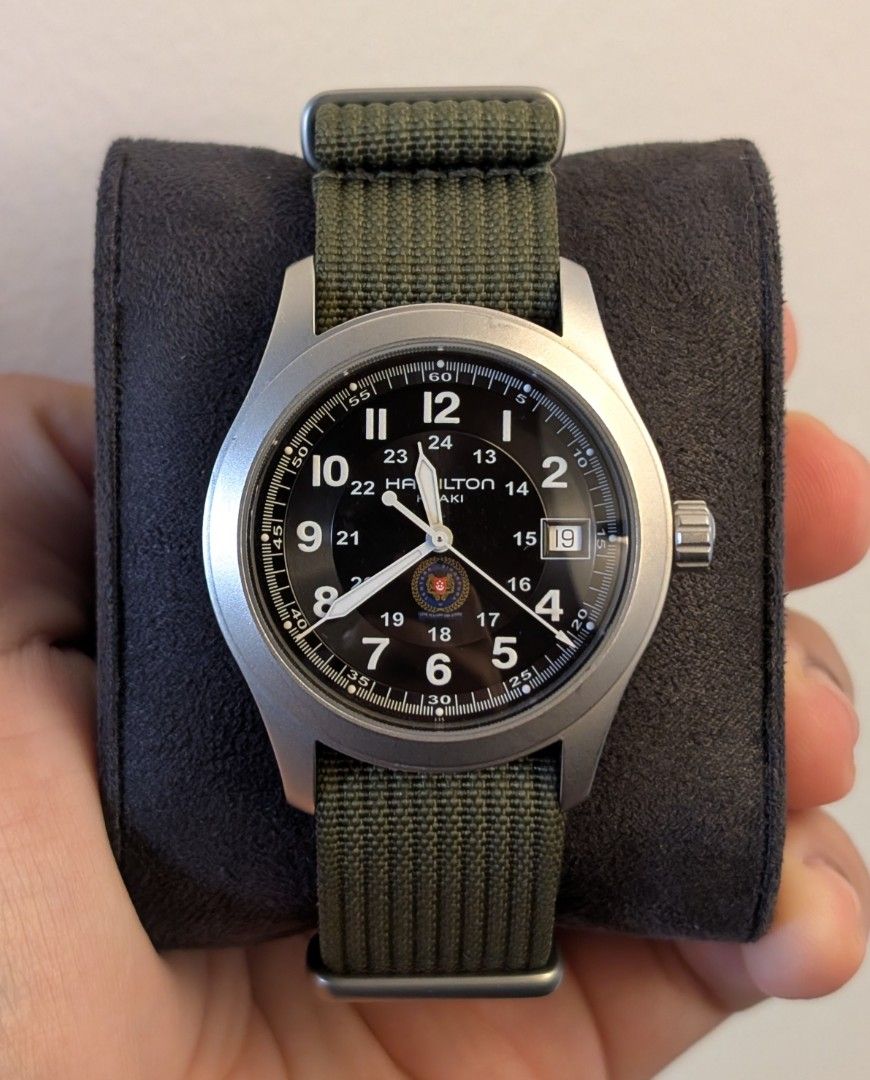 Rare: Hamilton SAF Khaki Field Watch, Men's Fashion, Watches