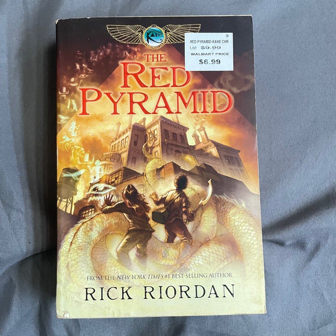 Red Pyramid Book by Rick Riordan, Hobbies & Toys, Books & Magazines ...