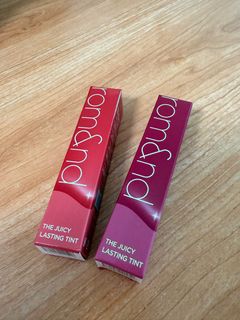 Rom&nd Romand The Juicy Lasting Tint 雙層光澤持久果汁水亮唇釉 16 & 22 色號64210054855683110