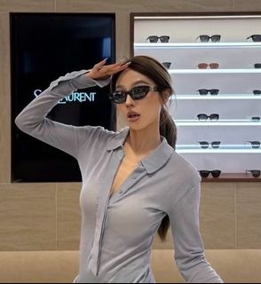 Saint Laurent 黑色太陽眼鏡64217607197443110