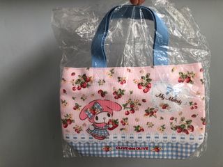 Sanrio 絕版MyMelody  Olive fed Olive 手挽袋64211993760001110