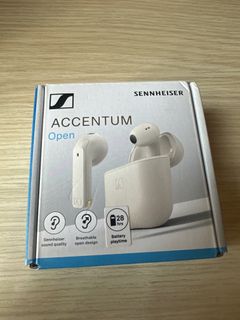 半價🈹全新未開封Sennheiser accentum open藍牙耳機64210289719169110