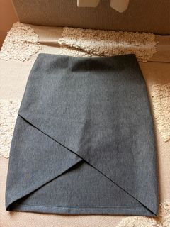 性感辦公室灰色裹身裙64208539724673110