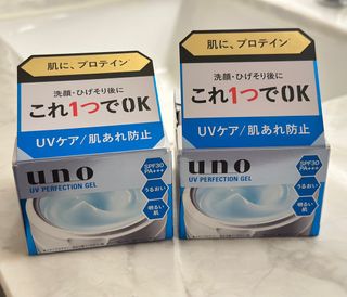 Brand New❗️Authentic❗️Japanese Shiseido UNO Men's 5-in-1清爽 Oil Control Multi-Function Day Cream UV Perfection Gel Cream Men 80g SPF30 PA+++64218265276803110