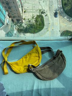 肩背包 - 黃色 & 橄欖綠 斜揹袋 黃色 橄欖綠64210509620994110