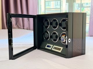 Simplewishes木紋6位自動手錶盒64209858613121110