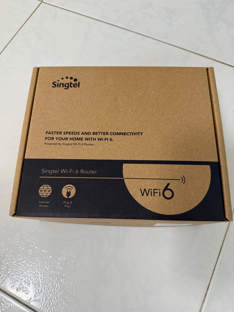 Singtel WiFi 6 Router - Brand New457257078982584321