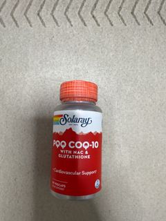 Solaray, PQQ, Coenzyme Q-10 with NAC and Glutathione, 30 Vegetarian Capsules64213656179459110