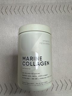 Sports Research, 海洋膠原蛋白多肽，天然原味，12 盎司（340 克）64213656225666110