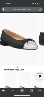 Stuart Weitzman 銀色鞋頭牛仔平底鞋64217366892419110