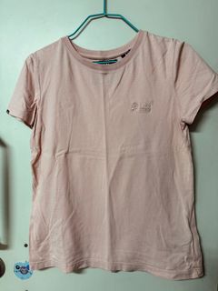 Superdry 粉紅色上衣 短袖衫 Tee64212192261891110