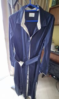 Surian深藍色斯文裙64212605761409110