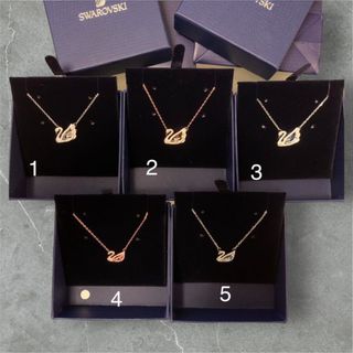 Classic Swan Series 🦢 Swarovski Crystal Swan Necklace Dancing Swan | Dazzling Swan (Blue/Pink/Silver)64212407559427110